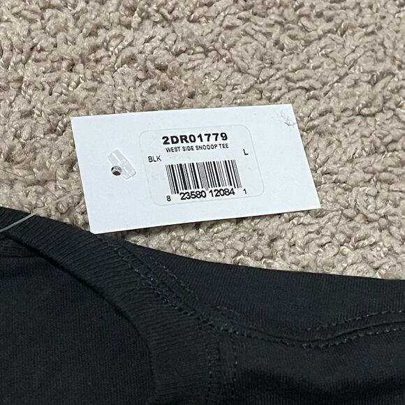 Death Row Records Shirt Mens Large Black Snoop Dogg West Side Front Graphics NEW - Picture 4 of 7